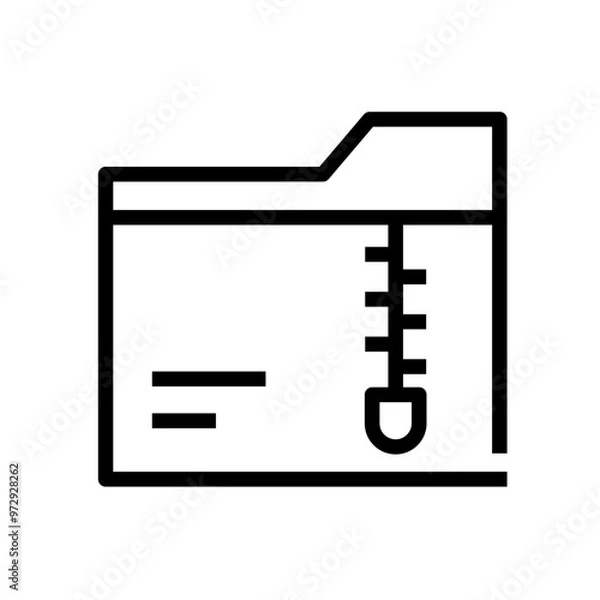 Fototapeta file package compressed