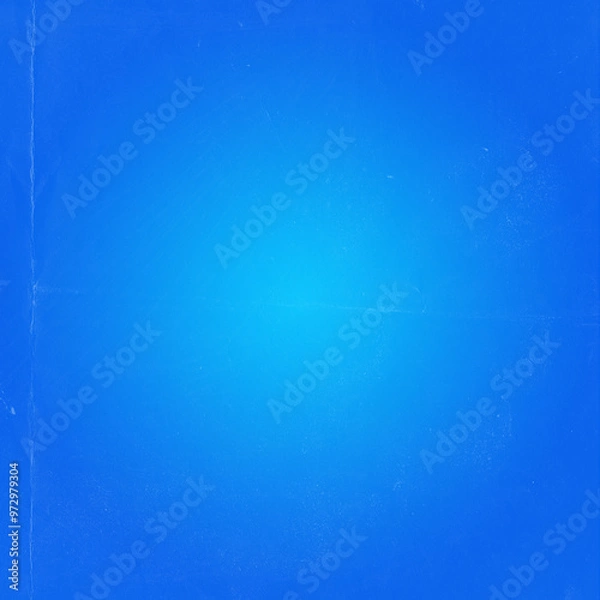 Fototapeta Old Vintage Blue Film Background or Overlay with Film Dust and Folded Paper Texture
