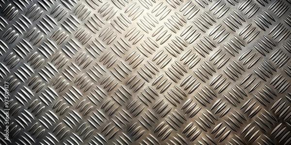 Obraz Abstract pattern of metal surface, grunge, texture, industrial, steel, aluminum, metallic, background, silver, shiny, aluminum