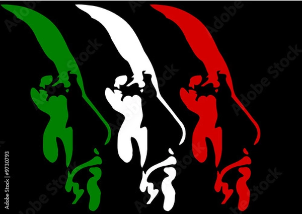 Obraz Mussolini_profilo