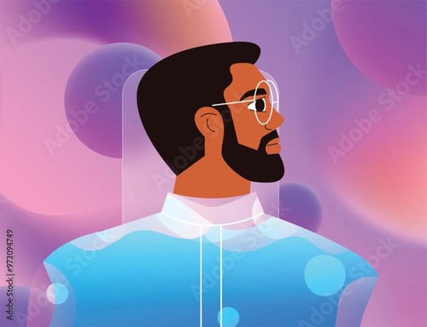 Obraz characters illustration