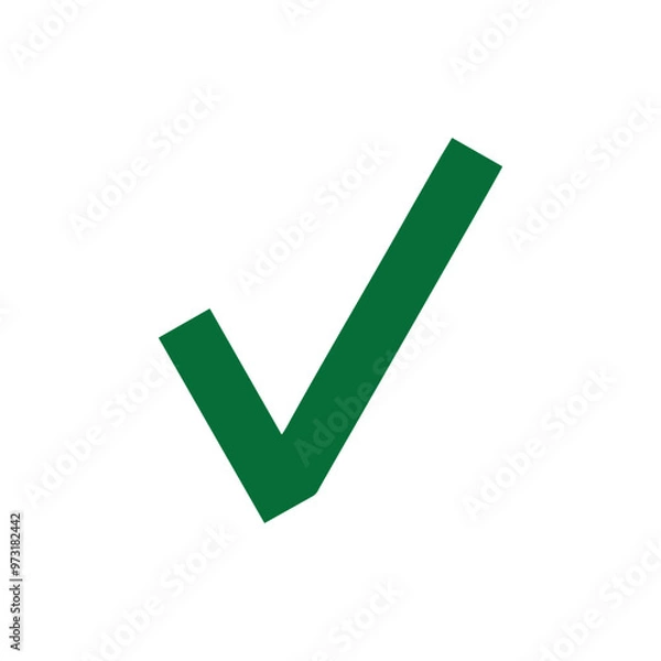 Fototapeta Check list, check mark, Check item, check mark icon vector logo template