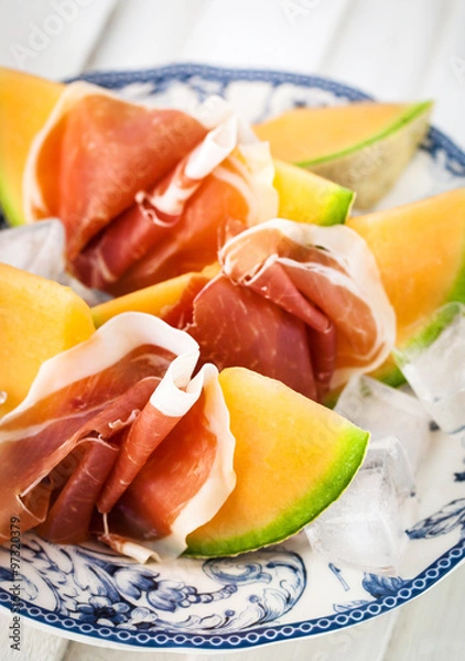 Obraz Prosciutto with melon