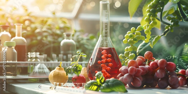 Obraz Agricultural Lab Fruit Research