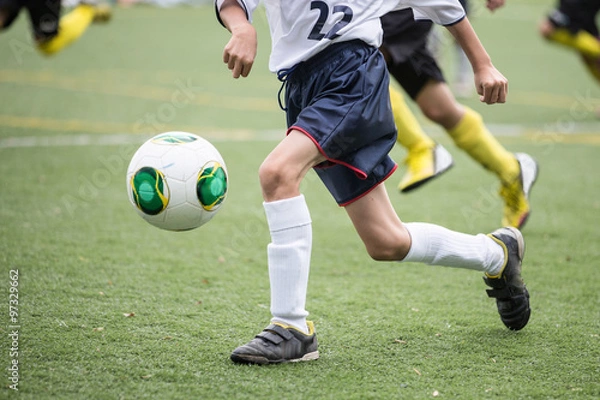 Fototapeta サッカー　フットボール