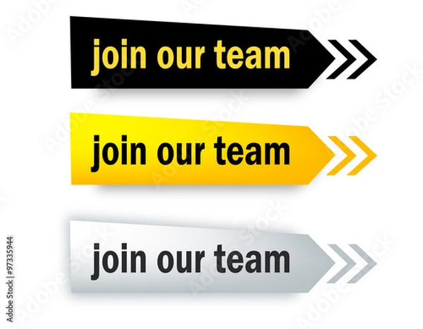 Fototapeta Join our team button