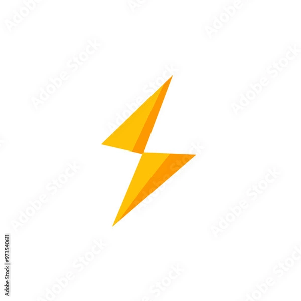 Fototapeta lightning flash design
