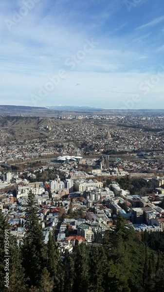 Obraz Tbilisi air view