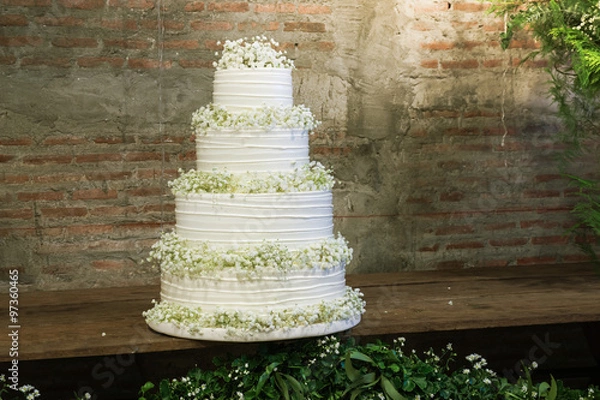 Obraz Cake for Wedding Ceremony