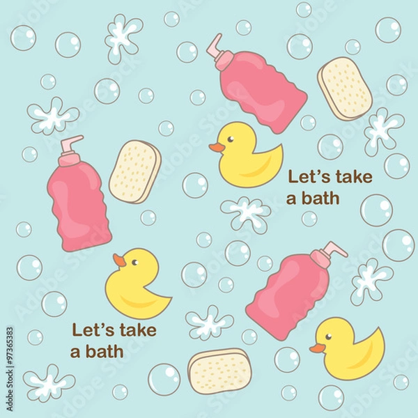 Obraz Bath accessories object