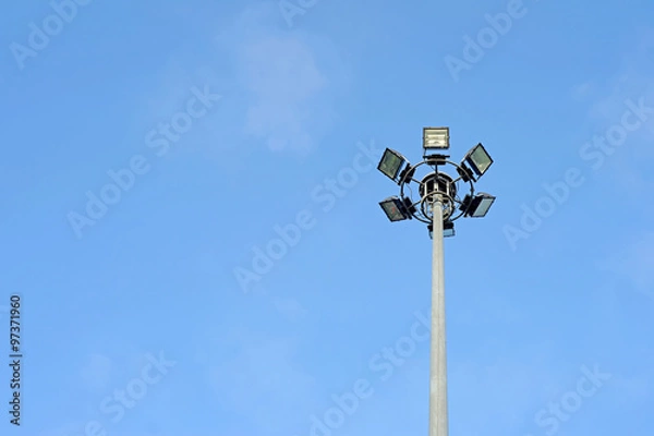 Obraz sport light post