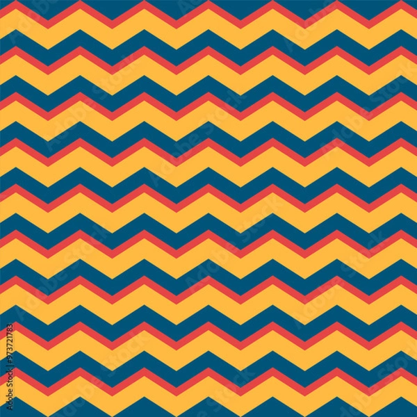 Fototapeta Zigzag  colorful background