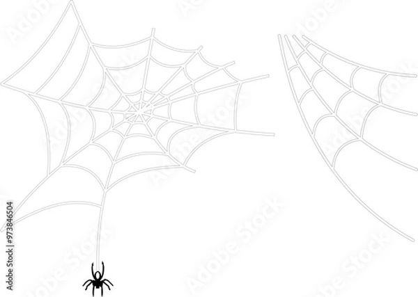 Obraz Halloween Spider Web