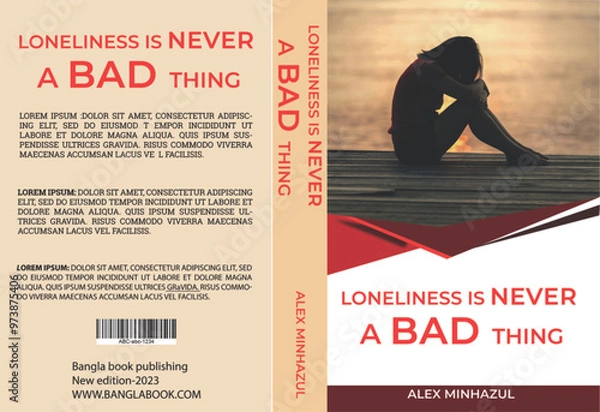 Obraz Modern Book Cover Design 