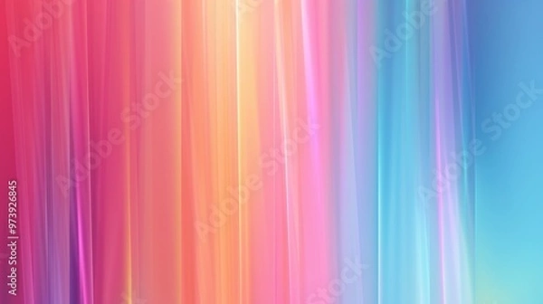 Fototapeta Vibrant Abstract Rainbow Tile, a colorful and dynamic backdrop featuring a harmonious blend of swirling hues, perfect for creative projects and digital designs.