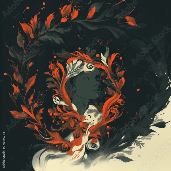 Fototapeta Generative AI, Imagination and the Flow of Emotions