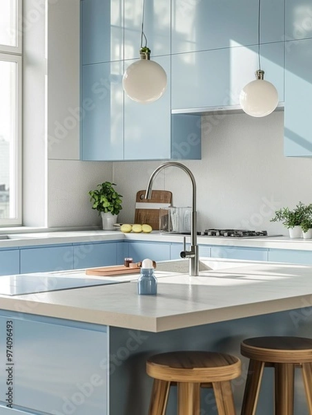 Obraz Modern kitchen interior