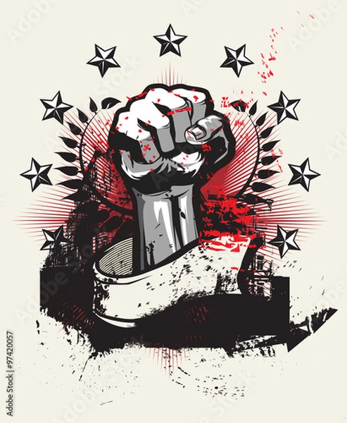 Obraz Revolution and protest