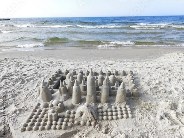 Fototapeta sandcastle