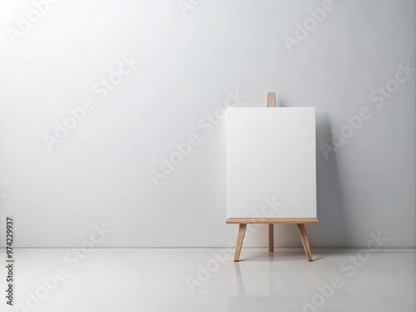 Fototapeta Pure and crisp, a clean white background provides a minimalist and versatile canvas for creative designs, product
