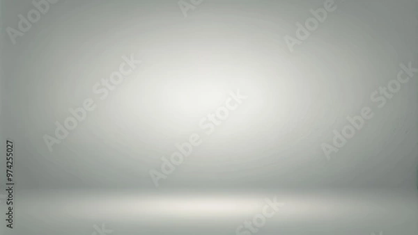 Fototapeta Softly gradient grey background with subtle texture, gentle highlights, and a calming atmosphere, perfect for product