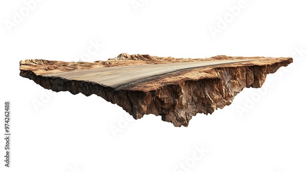 Fototapeta Floating Road