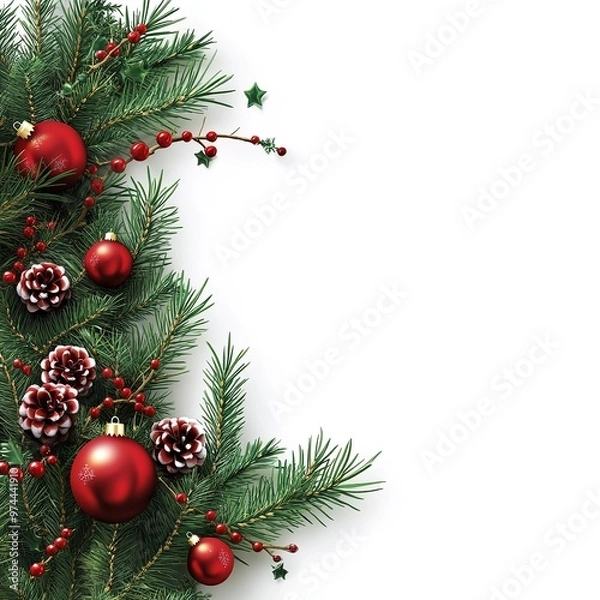 Fototapeta Merry christmas background