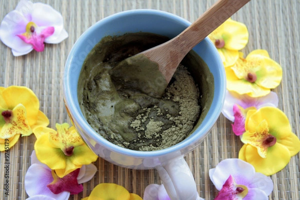 Obraz hennè e fiori 3