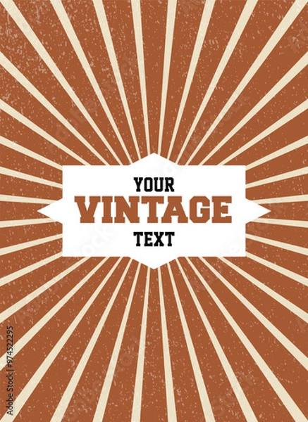 Fototapeta Vintage retro Background