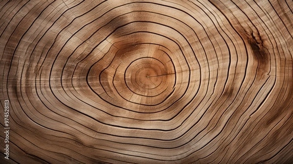 Obraz natural wood slice