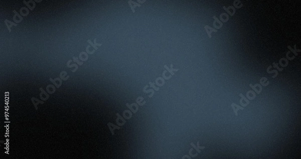 Obraz Abstract Black and Blue Mesh Gradient Background Noise