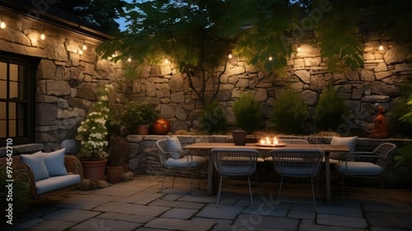 Obraz rustic wall home