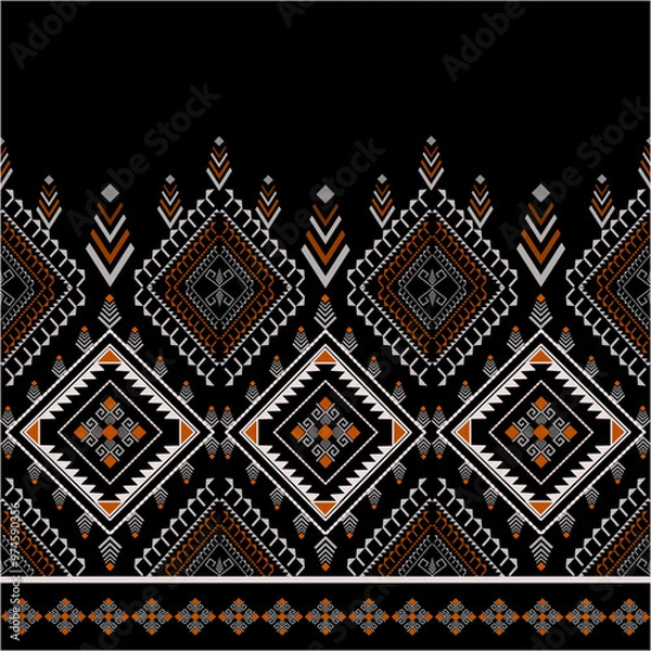 Fototapeta black and white pattern