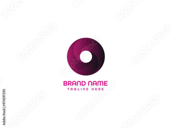 Obraz letter logo design