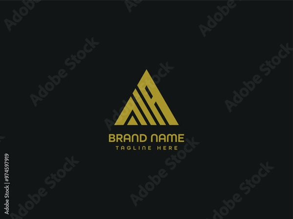 Obraz letter logo design