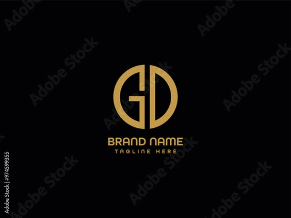 Obraz letter logo design