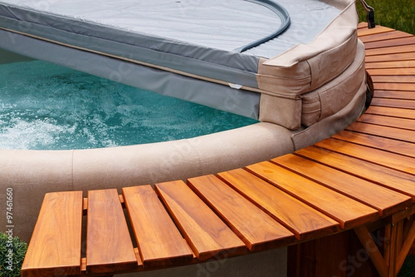 Obraz Pokrowiec na wannę z hydromasażem Aqua Spa