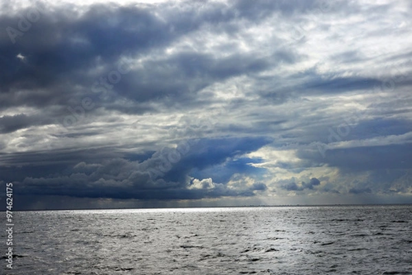Fototapeta Landscape of the Dutch Markerwadden