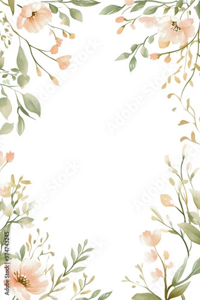 Fototapeta A blank page with a white background