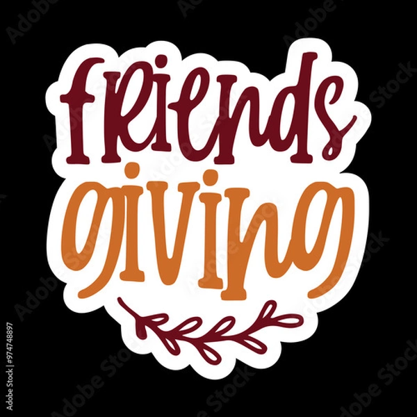 Fototapeta Friends Giving