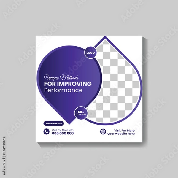 Obraz Corporate Social Media Post Template