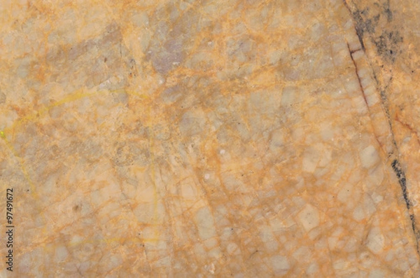 Fototapeta Light yellow marble texture backgrounds