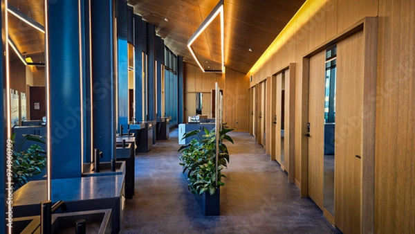 Obraz Interesting bathroom design