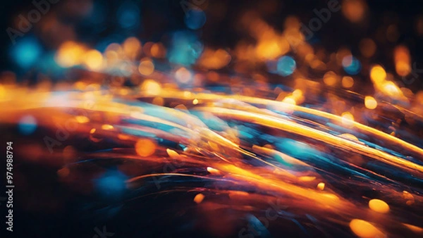 Obraz Abstract bokeh background