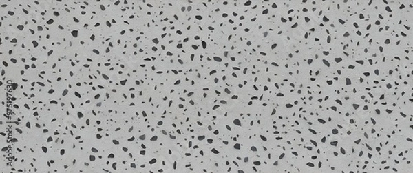Fototapeta  close-up view of a concrete surface with a speckled texture