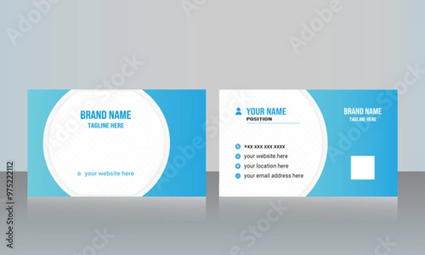 Obraz business card design
