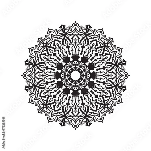 Obraz Mandala vector element round ornament decoration.i