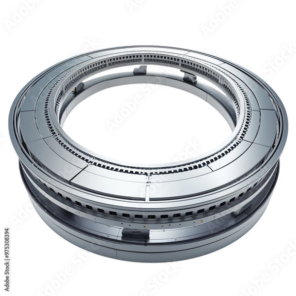 Fototapeta Metallic Ring Structure