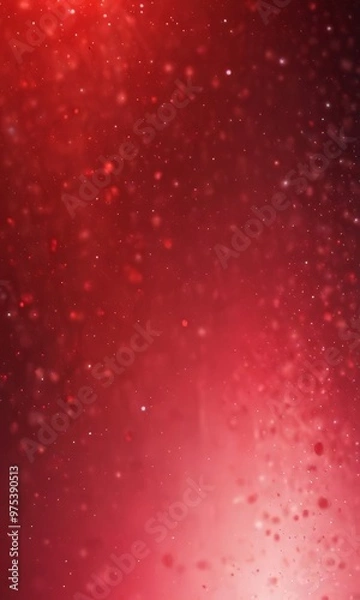 Fototapeta a red background with a gradient effect, creating a sense of depth and movement. The red color is scattered throughout the image, with some areas appearing more vibrant and