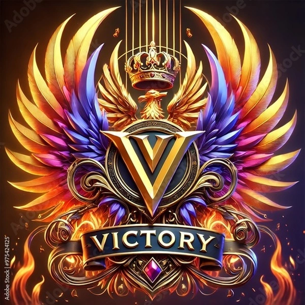 Obraz Victory in Flames
